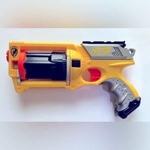 Nerf N-Strike Maverick Rev-6 Dart Blaster, Yellow